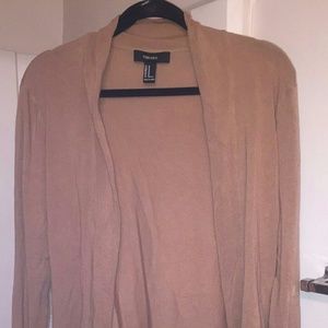 Golden F21 cardigan